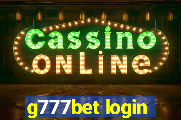 g777bet login